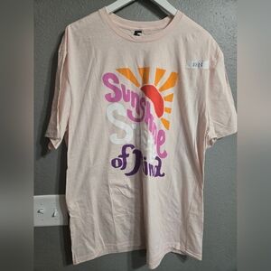Sunshine State Of Mind Tee 100% Cotton Size 2X